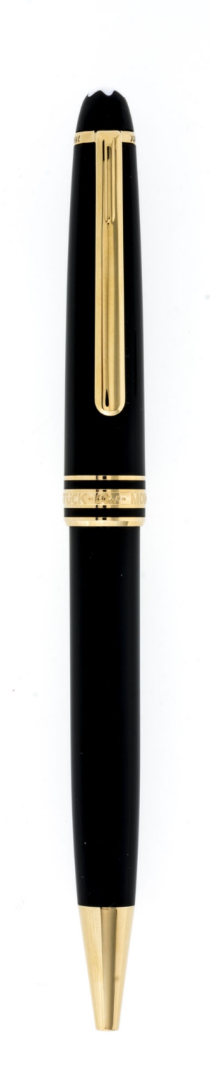 Stylo bille Line D Eternity large noir et palladium - Instrument d'écriture  de Luxe